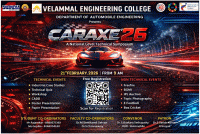 CARAXE 2K26 Technical Symposium Poster